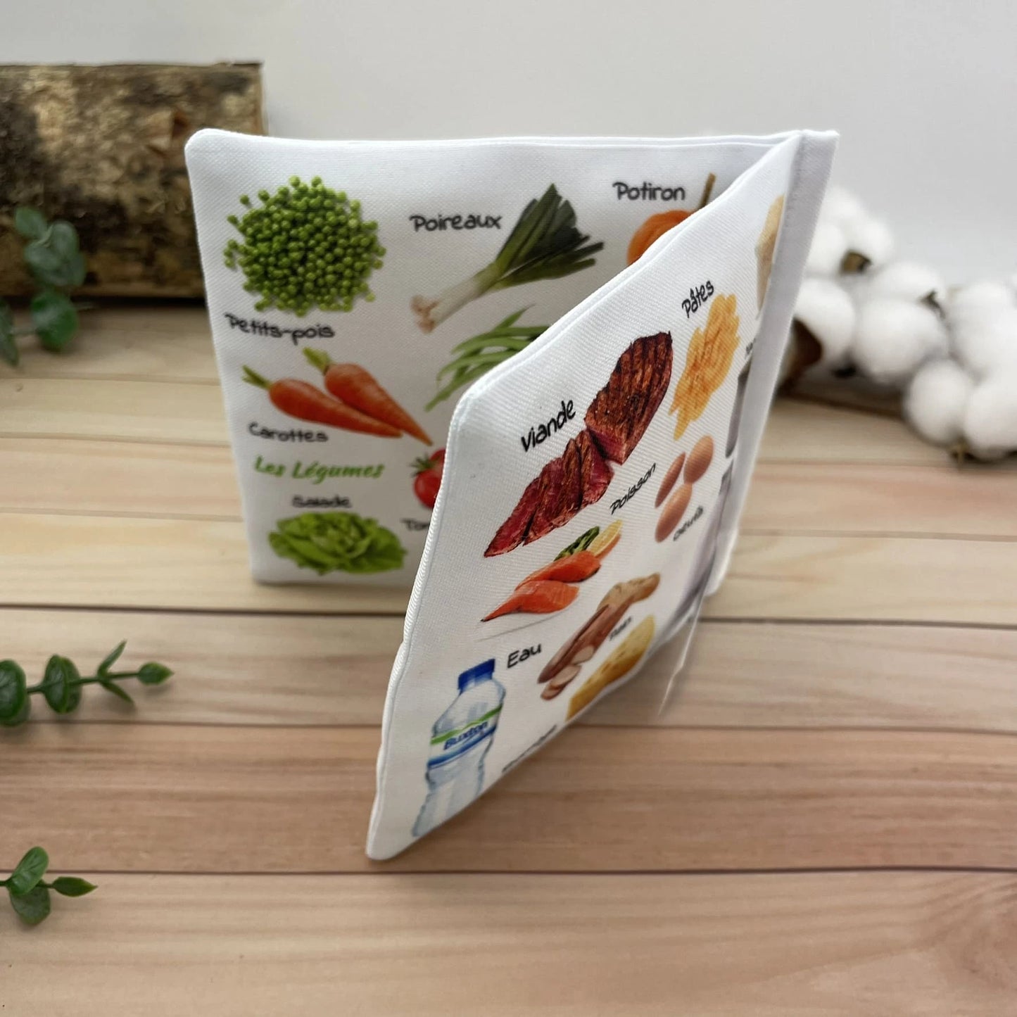 livre apprentissage fruits et légumes