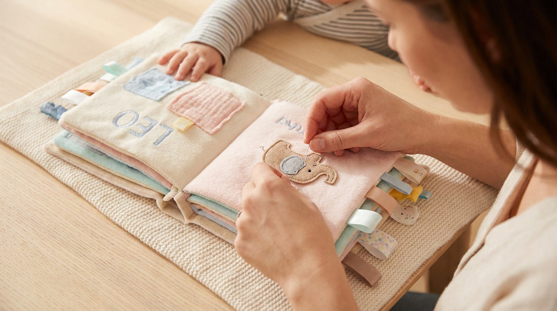 Comment personnaliser un livre photo en tissu pour bébé