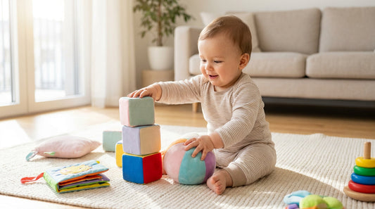 Quelles activités d'éveil proposer à un bébé de 12 mois ?
