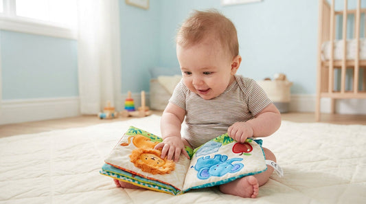 Choisir un imagier en tissu adapté pour un bébé de 6 mois