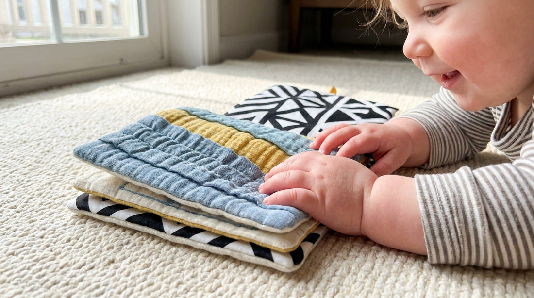 Pourquoi le livre d'éveil en tissu est un incontournable Montessori