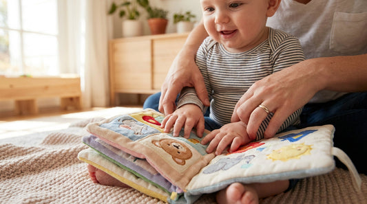 Pourquoi les parents adorent le livre photo en tissu pour bébé