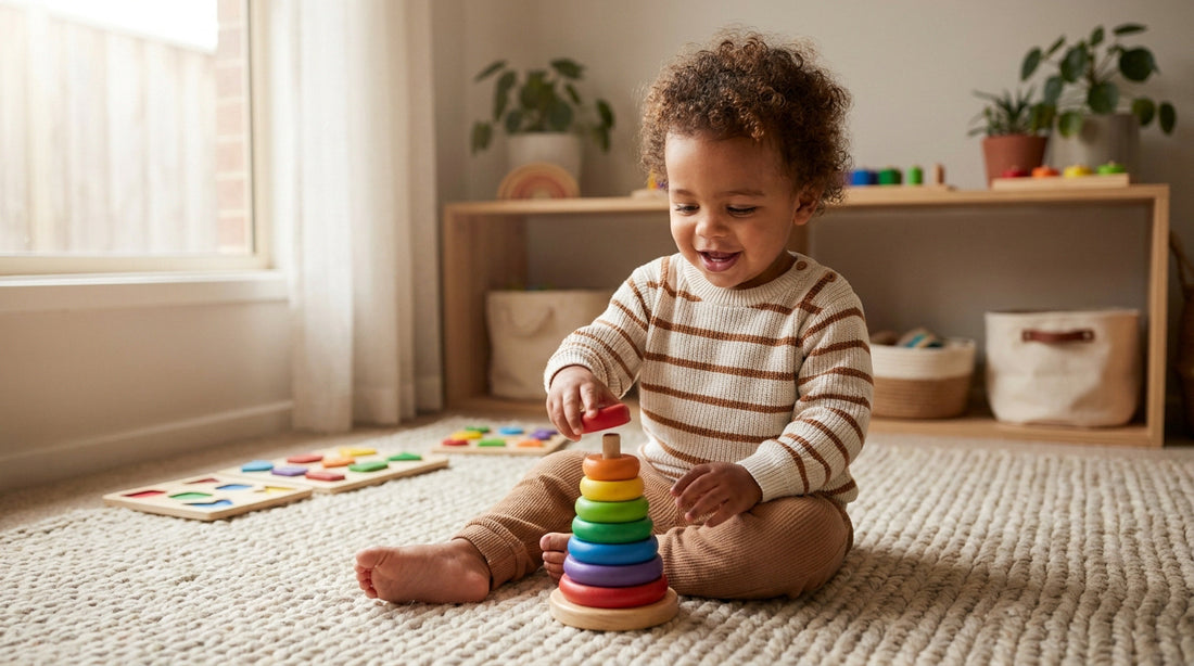 Activités Montessori : stimuler l'éveil de bébé de 0 à 3 ans
