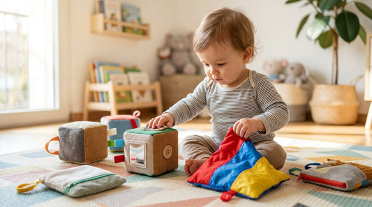 Comment occuper bébé de 18 mois avec des jeux sensoriels ?