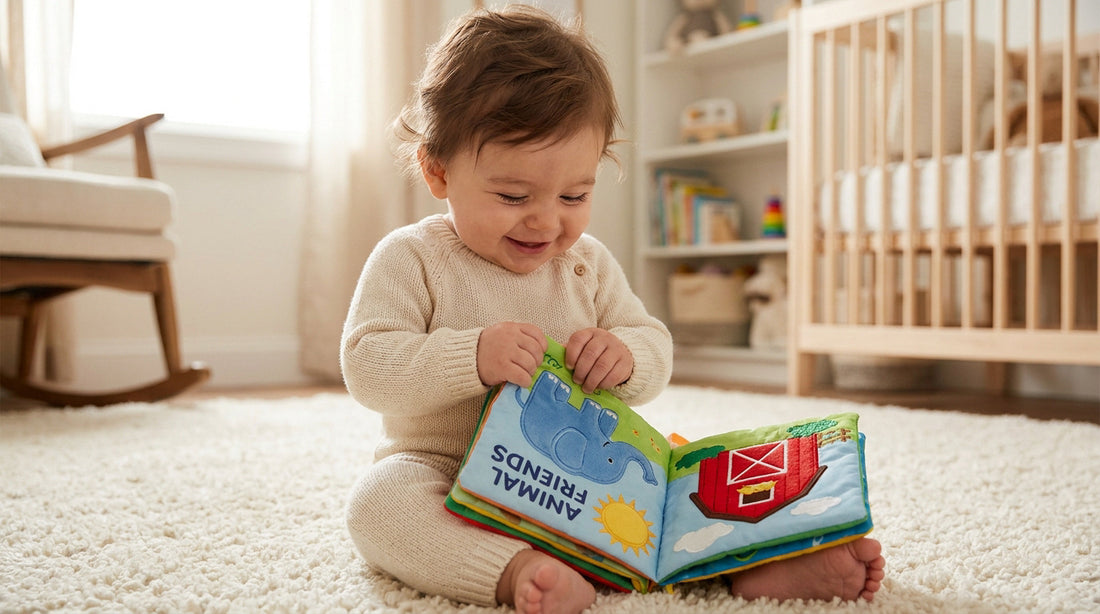 À quel âge proposer le premier imagier à votre bébé ?
