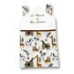 Maison à Doudou tissu Animaux de la savane, Pochette rangement doudou tétine
