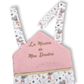 Maison à Doudou tissu Petite Souris, Pochette rangement doudou tétine