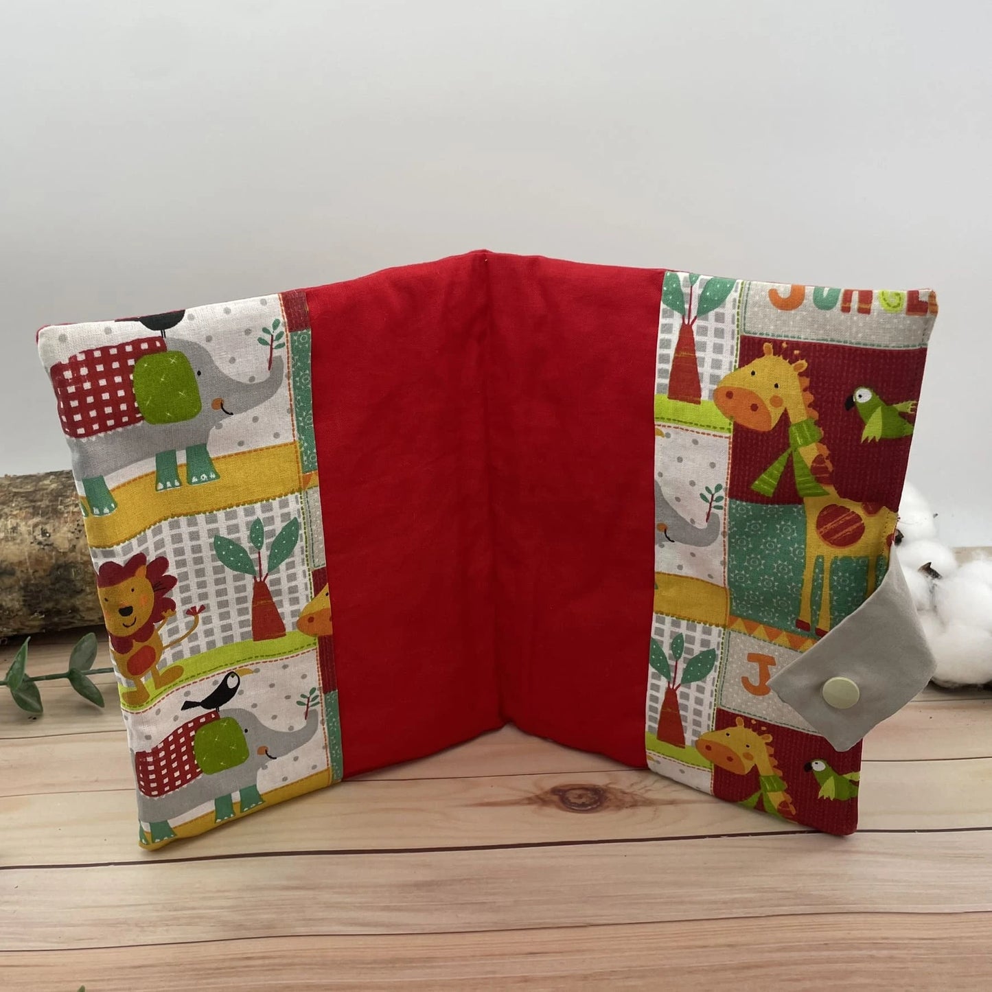 Protège Carnet de Santé Animaux Jungle