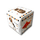 Lot 3 Cubes d'éveil éducatifs en tissu - Animaux jungle ferme domestiques