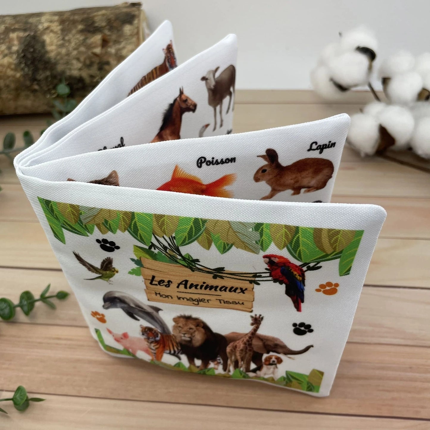 livre bébé imagier vocabulaire animaux