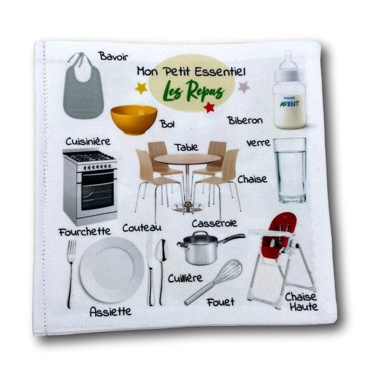 livre éveil bébé repas