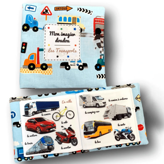 livre imagier bébé transports véhicules