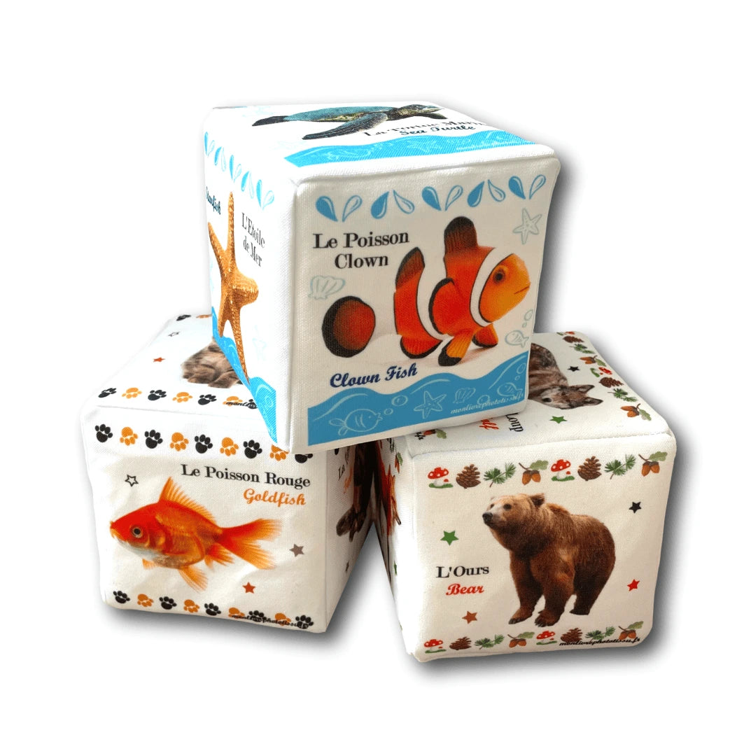 cube d'éveil jouet premier age bébé apprentissage language